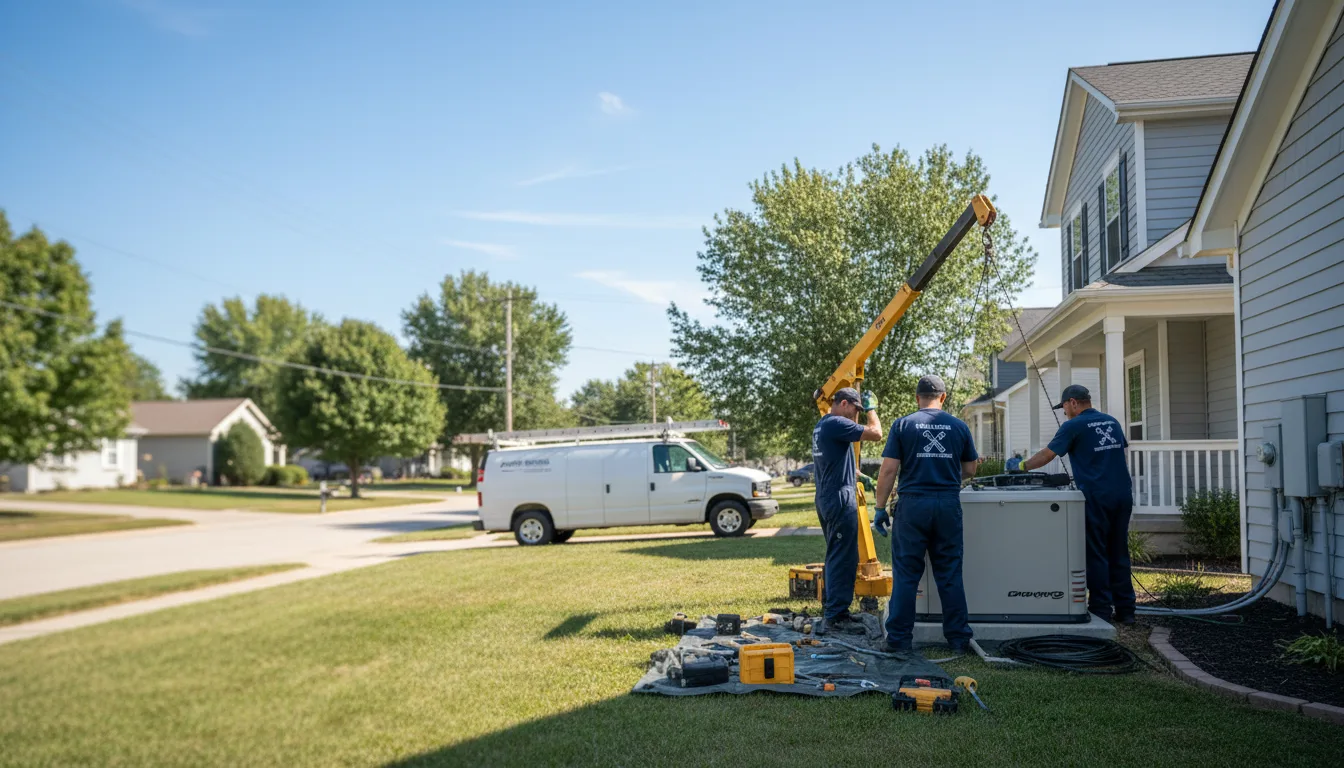 Generator Installation in Du Bois, IL near me